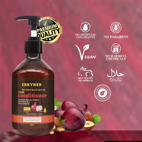 Grosir Set perawatan rambut Gel sampo ekstrak minyak biji bawang merah pelembap penyegar Anti ketombe minyak biji hitam