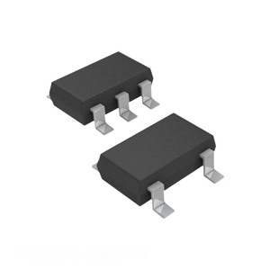 MIC5255-2.85BD5-TR ขายส่งชิ้นส่วนอิเล็กทรอนิกส์ ไอซี รีจิสเตอร์ แบบเส้นตรง 2.85V 150mA TSOT23 5 ของแท้ บริการครบวงจร - Product Image 1