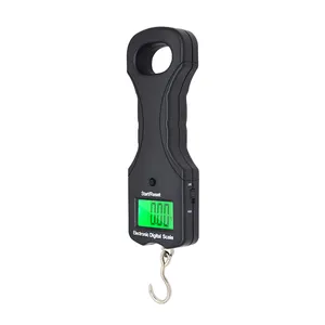 Accurate 50KG/10G Wholesale Electronic Hanging Fish Weight Scale Customised Digital Hand Held Hook Weighing Fishing Scale