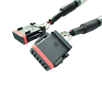 Ensemble de câble EV haute tension 1500V personnalisé faisceau de câblage de Port de charge Premium conducteur en cuivre nu longueur 3000mm pour nouveau