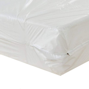 Protège-<span class=keywords><strong>matelas</strong></span> imperméable <span class=keywords><strong>en</strong></span> <span class=keywords><strong>plastique</strong></span> avec fermeture éclair, <span class=keywords><strong>housse</strong></span> de lit imperméable <span class=keywords><strong>en</strong></span> vinyle - Product Image 1