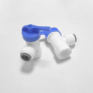Conector para Purificador de Agua, Válvula de Bola de 3 Puntos con Rosca Interna para Tanque de Presión de 1/2 Pulgada, para Uso Doméstico y Comercial - Product Image 1