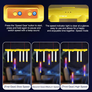 Yuglow Veilleuse pour enfants, machine à attraper <span class=keywords><strong>les</strong></span> pinces, jeu de coordination œil-main, jouet de fête - Product Image 2