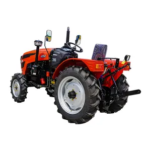 Tractor pequeño Para agricultura, máquina agrícola 40hp 55hp 20hp, 4x4 Mini Para agricultura, tracción de 4 ruedas, Traktor de jardín