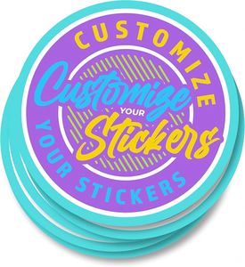 Exquisite Quality Custom Die Cut <b>Vinyl</b> Sticker Mixed Style Cute Designs for Home Decoration Anti-UV PVC Material - Product Image 2