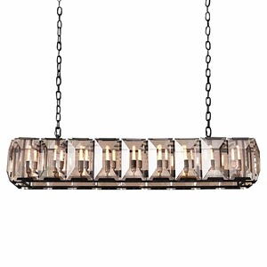 Bắc Âu thiên khách sạn sang trọng tuổi Brass Led pha lê đèn Chùm Tua Fringe ánh sáng Trần - Product Image 3