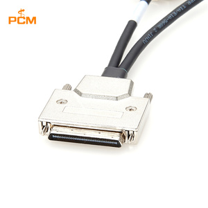 Cable adaptador VHDCI de 68 pines a 2x DB9 RS232 hembra para vehículos, kit de desarrollo DRIVE AGX <span class=keywords><strong>Thor</strong></span>, divisor PCI-E SCSI D-Sub - Product Image 1