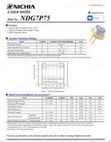 Diode laser verte multi-transversale 525nm 2.3w NDG7P75, prix d'usine, boîtier TO9