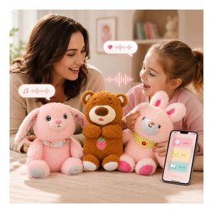 Proveedor Mayorista de Juguetes Educativos de Peluche Interactivos: Perros de Peluche Robóticos con Control por App y Respuesta por Voz (ODM) - Product Image 1