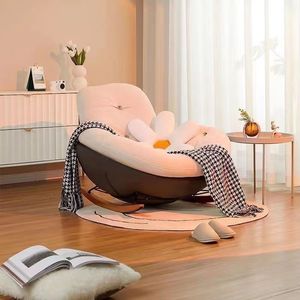 Fauteuil à bascule Penguin, modèle populaire, pour chambre, balcon, salon, idéal pour se détendre et s'endormir, canapé paresseux décontracté - Product Image 6
