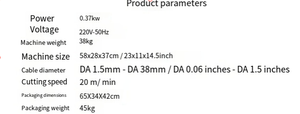 Venta Directa de Fábrica, Máquina Peladora de Cables Eléctrica Totalmente Automática - Product Image 5