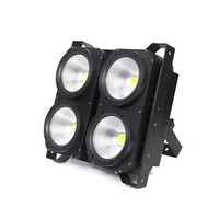 Projecteur LED matriciel 4 yeux 4x100W COB Blinder UV IP33 pour église, théâtre, mariage, scène