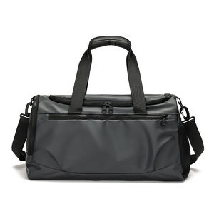 Bolsa de Viaje de Cuero PLAYMAX Unisex de Gran Capacidad con Compartimento Independiente para Zapatos, Ligera, Deportiva, para Gimnasio, Tipo Bandolera - Product Image 1