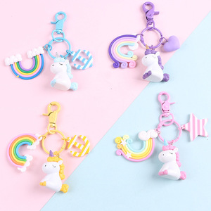 थोक गेंडा चाबी का गुच्छा कार्टून <span class=keywords><strong>3</strong></span> डी पीवीसी घोड़े की चाबी की चेन बैग आकर्षण उपहार राल चाबी का गुच्छा पशु चाबी की अंगूठी गेंडा आकार चाबी का गुच्छा - Product Image 3