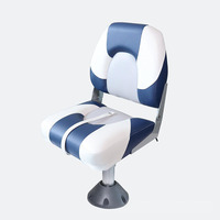 Siège de bateau de pêche personnalisé en gros Chaise de bateau universelle en cuir imperméable pliable personnalisée