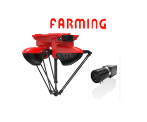 หุ่นยนต์ขนานรุ่นใหม่ DELITA BRTIRPL1003A แบบสี่แกน ความยาว 1000 มม. Delta Cobots สำหรับประกอบและคัดแยก น้ำหนักบรรทุกสูงสุด 3 กก. - Product Image 4