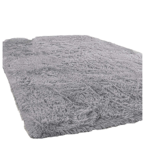 <span class=keywords><strong>Tapis</strong></span> en fausse fourrure à poils longs, moelleux et confortable, en vente chaude, pour le salon, fabriqué à la machine - Product Image 1