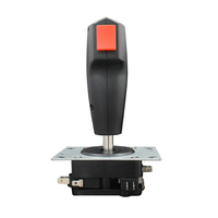 Manette de jeu avec gâchette et bouton de tir, joystick métallique 8 directions pour machine de jeu d'arcade à monnayeur, modèle 90