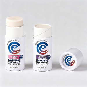 Phân Hủy Sinh Học Rỗng Kraft Tông Khử Mùi Stick <span class=keywords><strong>Container</strong></span> Bao Bì Biểu Tượng Tùy Chỉnh In Push up Lip Balm Kraft Giấy Ống - Product Image 2