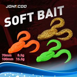 TPR Luya grenouille appât souple PVC flottant eau grenouille leurre pour l'eau salée et la pêche en rivière coup de pied eau grenouille FORG - Product Image 1