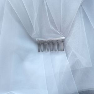 YouLaPan V131 Velo de Novia Personalizable de Cualquier Longitud, Accesorios para Ceremonia de Boda, Accesorios para Novia - Product Image 3