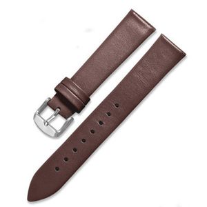 Bracelet de <span class=keywords><strong>montre</strong></span> en cuir <span class=keywords><strong>ultra</strong></span> fin 12 14 16 18 20 22mm en cuir véritable, remplacement du bracelet de <span class=keywords><strong>montre</strong></span> plat et fin pour dames et hommes - Product Image 4