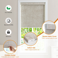 Persianas Enrollables Inalámbricas Hechas a Medida para sus Ventanas, Ajuste Perfecto, Montaje Interior/Exterior