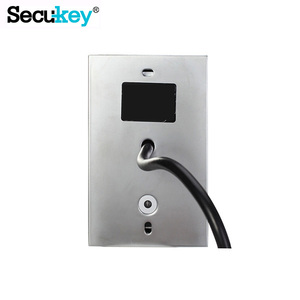 Không thấm nước ngoài trời kim loại bàn phím Pin 125Khz hoặc 13.56MHz IC Đầu đọc thẻ 2 rơle Hệ thống kiểm soát truy cập Rơle kép cho cửa kép - Product Image 6