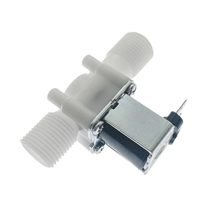 Válvula solenoide de plástico normalmente cerrada con rosca externa de <span class=keywords><strong>3</strong></span> puntos DN10 G3/8 12V, 2, 1/2" - Product Image 1