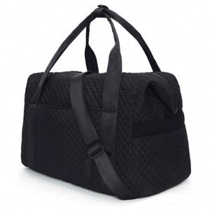 Fashion Women Travel Luggage Bag <b>Large</b> Weekend Overnight Bag Pink Nylon Yoga <b>Mat</b> Bag - Product Image 6