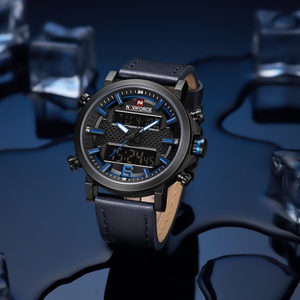 นาฬิกา NAVIFORCE 9135 สำหรับผู้ชาย ของแท้ นาฬิกาจับเวลา นาฬิกาปลุก นาฬิกาสปอร์ต นาฬิกาข้อมือสีน้ำเงินสุดหรู - Product Image 3