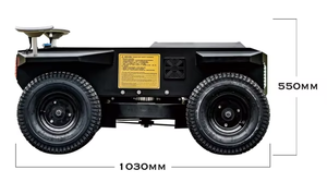 Cortacésped robótico inteligente totalmente eléctrico, 4WD con giro cero, ancho de corte de 79 cm, 2 horas de autonomía, navegación automática para el cuidado del césped de jardines y huertos. - Product Image 3