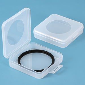 SUNSHING Square Filter <b>Case</b> Hard Shell Filter Box <b>Small</b> Travel Plastic Storage Boxes for Camera Lens Filter <b>Case</b> with Foam - Product Image 5