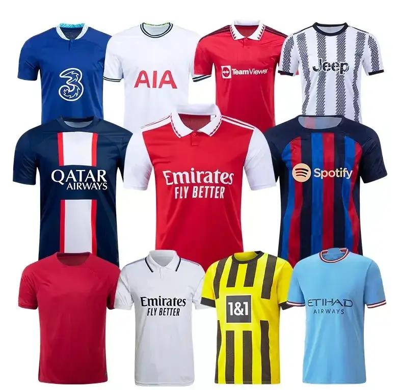 Healy Sportswear Men Soccer Wear Customized Youth Soccer Jersey With Logo and Numbers Sublimated Soccer Uniforms
