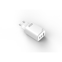 Nouveau chargeur mural 65W GaN PD 3 ports A+2C 2026, ignifuge, charge rapide