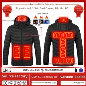 Gilet chauffant pour climat froid, nordique, alpin, Canada, hiver, chauffe-corps, batterie USB, homme, femme, extérieur - Product Image 5