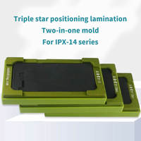 Sameking Universelle Laminiervorrichtung für iPhone 15 16 12 Pro Touchscreen Glasrahmen TP OCA Laminierschablone Ungebogenes Flexkabel
