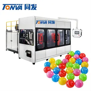 Kunststoff Spielzeug ball Sea Ball Multy Farbe Herstellung auf TONVA Kunststoff Blas maschine und Formen voll automatische Produktion