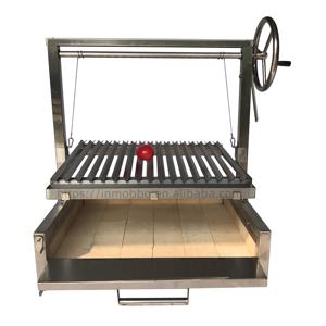 Parrilla Gaucho Popular Empotrada con Ladrillos Refractarios, Estilo Santa María - Product Image 2