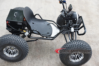Kart électrique 72V 32Ah de MADEMOTO, buggy une place, 3KW, jantes en aluminium