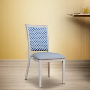 Kahve dükkanları için sandalyeler restoran dayanıklı Metal restoran basit istiflenebilir sandalyeler