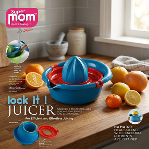 Presse-agrumes manuel Anax pour citron, lime et orange, avec bol filtrant, pour la maison et la cuisine - Product Image 3