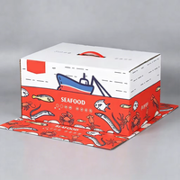 Boîtes en carton ondulé recyclables avec pelliculage mat réutilisable pour l'expédition, personnalisables avec logo, vente en gros