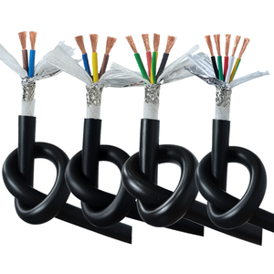 Usine Offre Spéciale Super Flexible PUR isolé fil de cuivre glisser chaîne Robot câble blindé glisser chaîne câble avec des expéditions rapides - Product Image 1