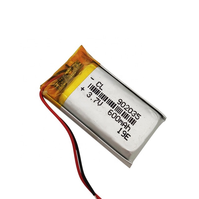 In Stock 902035 3.7V 600mAh Lithium Polymer Battery with Pcb 302035 402035 502035 702035 802035 602035 102035 552035 652035