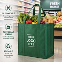 Sac fourre-tout personnalisé en tissu non tissé écologique à longue poignée, motif géométrique, en matériaux recyclés, avec bandoulière et logo imprimé, idéal pour les cadeaux