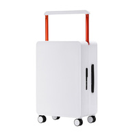 Valise à roulettes de haute qualité avec barre de traction large, roues silencieuses omnidirectionnelles, 20 pouces, 24 pouces, bagages de voyage d'affaires