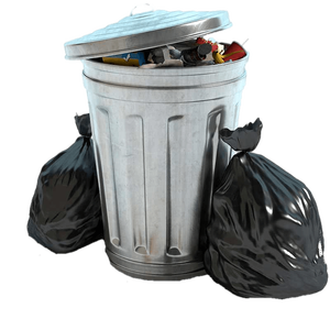 Heavy Bearing Large Jumbo Size Big Black Plastic Flat Household Kitchen Dustbin Bin Liner Trash Garbage Bag