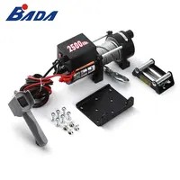 BADA — treuil électrique portatif, petit câble métallique, 12V/24V DC, pour voiture, 2500lbs