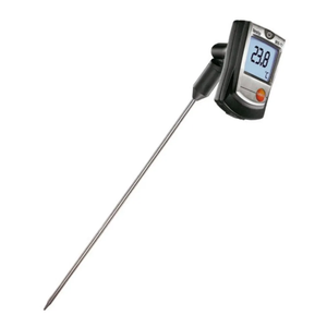 เทสโทเทอร์โมมิเตอร์แบบสอดใส่905-T1-Digital เทสโทของแท้ดั้งเดิมจากเยอรมันหัววัดแบบยาว - Product Image 4